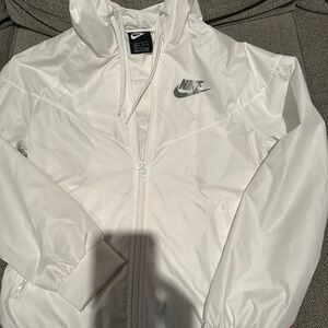 White Nike jacket size XS mall